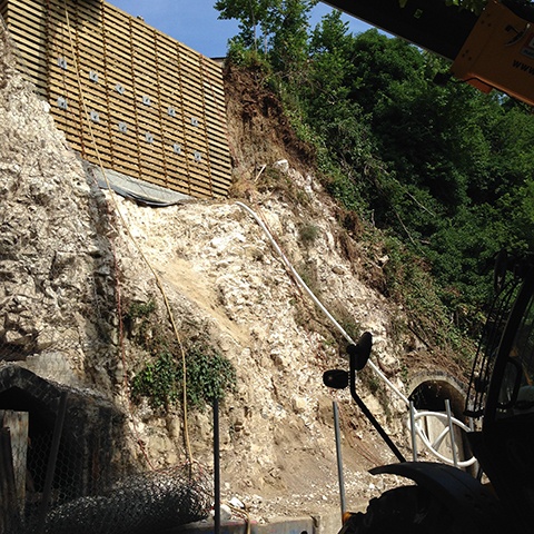 Chantry View Road Slope Instability, Guildford