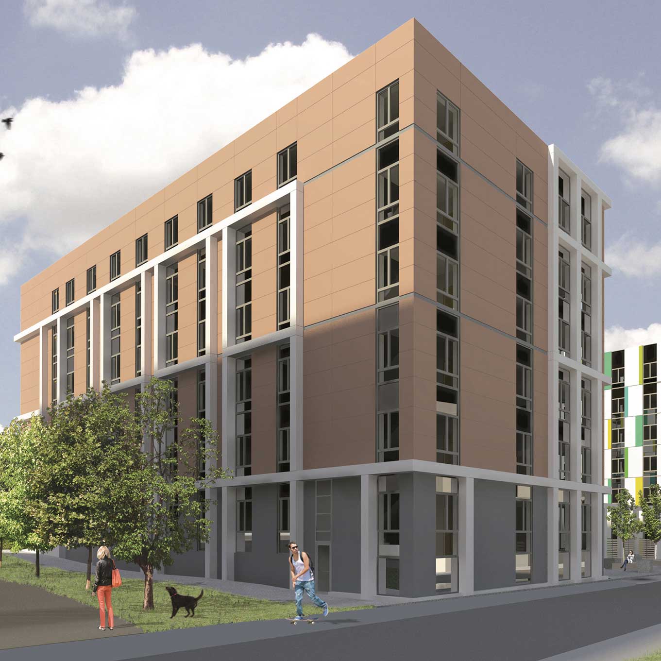 Collegelands Student Housing Development, Glasgow