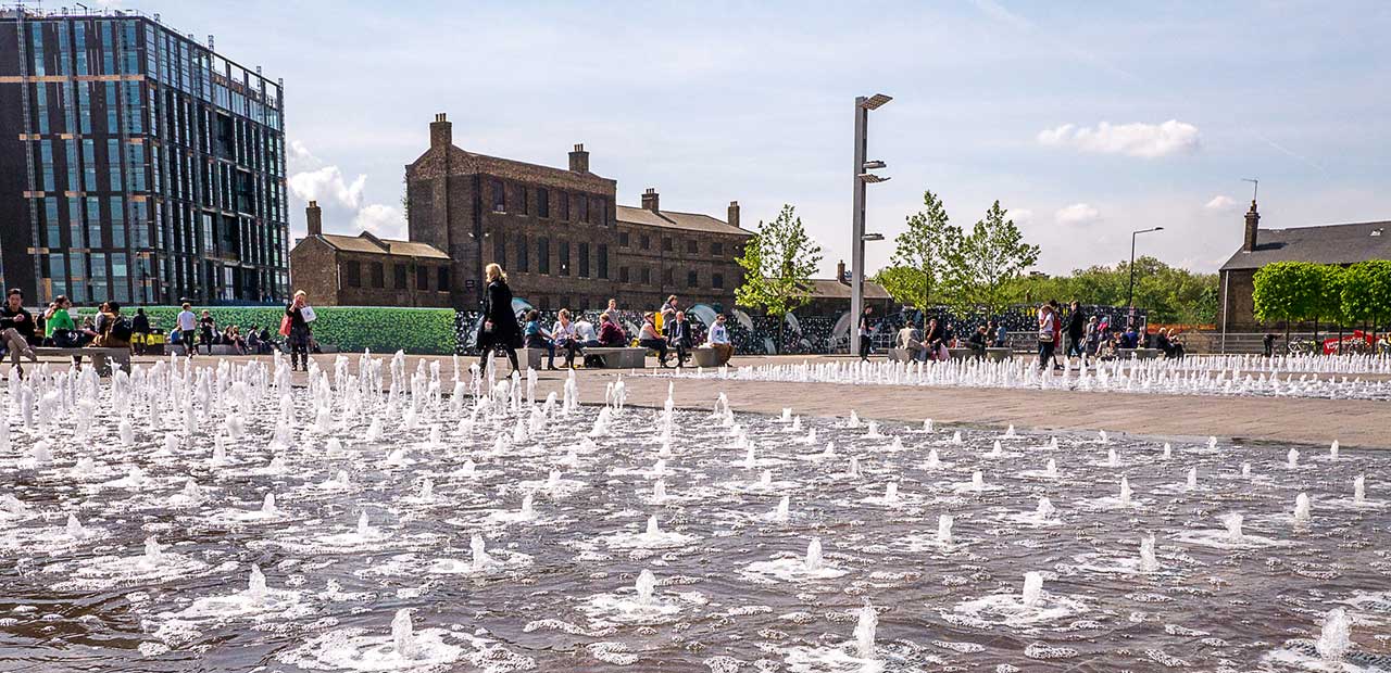 King's Cross Central, Granary Square