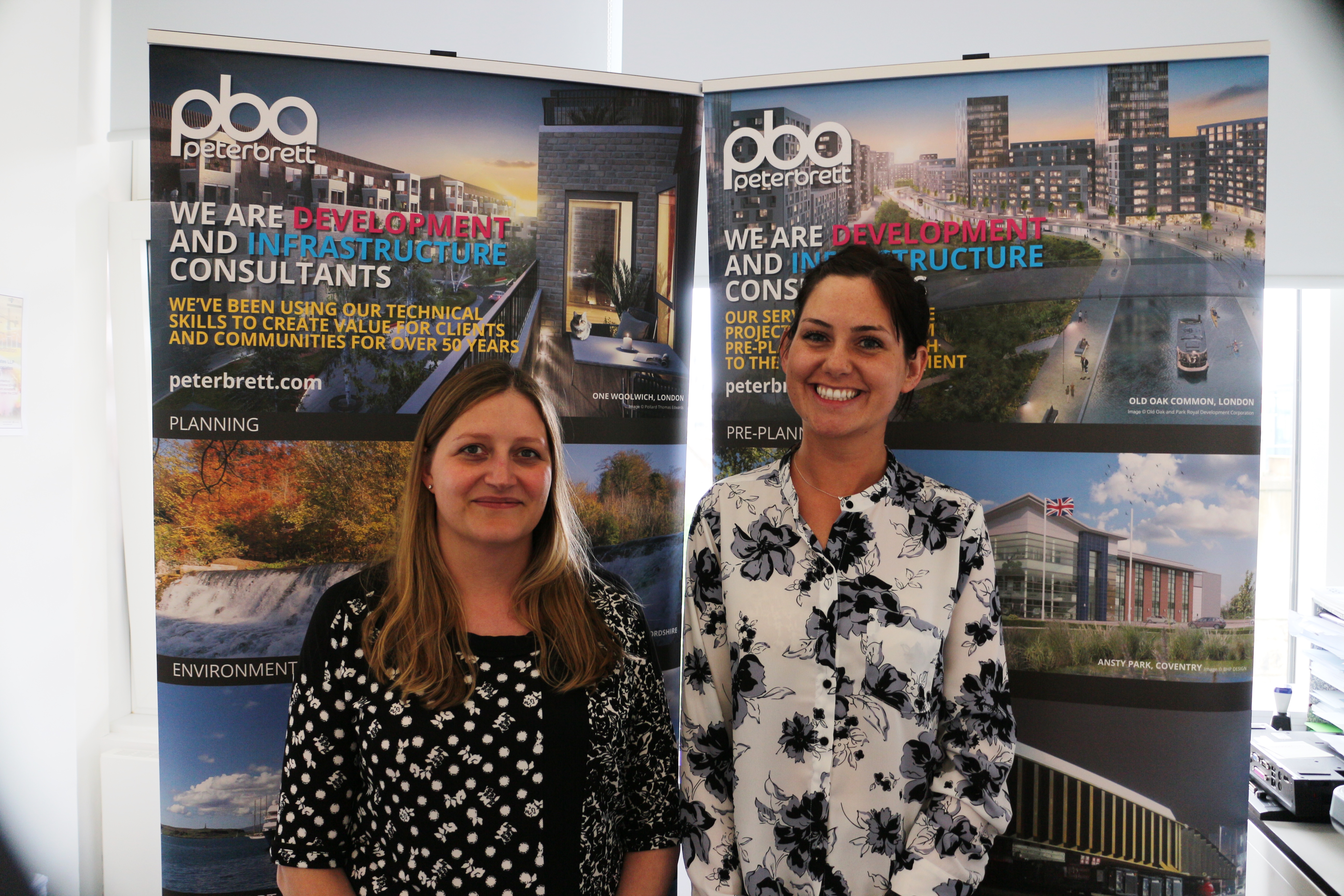 Janice Smith (L) and Donna MacKenzie have just joined PBA.