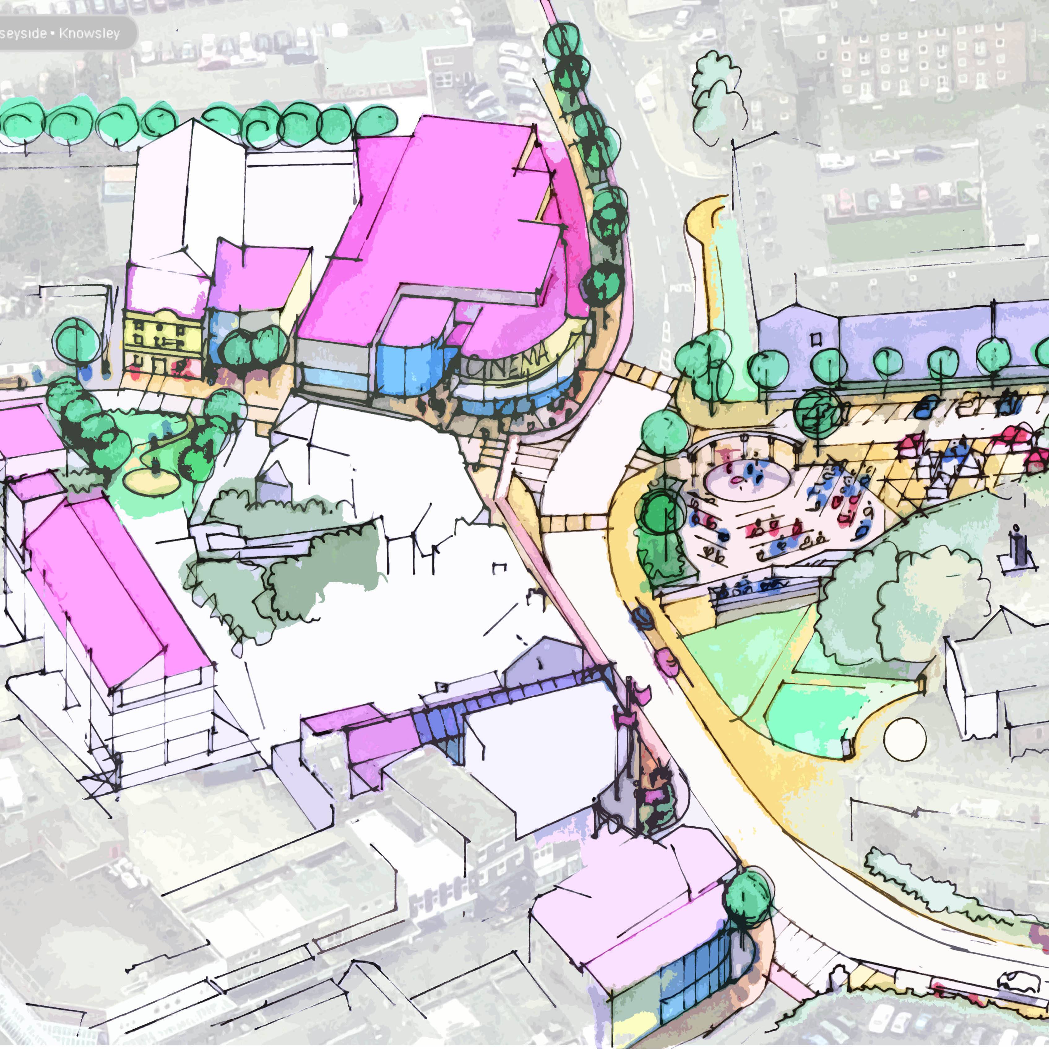 Prescot town centre masterplan